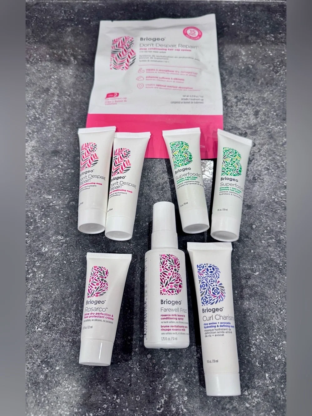 Briogeo Hair Care Bundle, travel-sized